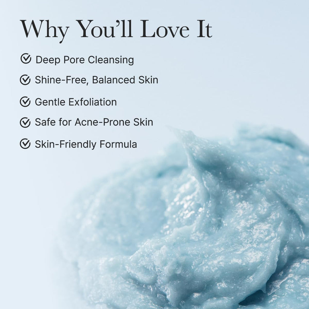 Arencia Fresh Blue Hyssop Rice Mochi Cleanser
